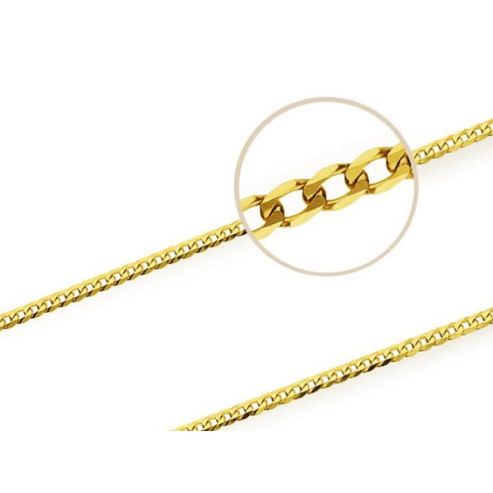Złoty łańcuszek 585 SPLOT PANCERKA 60 CM 1,97g Złoty łańcuszek 585 SPLOT PANCERKA 60 CM 1,97g