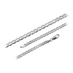 Srebrny łańcuszek 925 Marina 60 cm