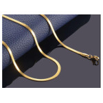 Elegancki naszyjnik żmijka 45cm choker na prezent