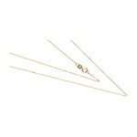 Złoty łańcuszek 585 splot ankier 45 cm 1 g