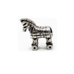 Srebrna zawieszka 925 beads koń trojański 3,71g
