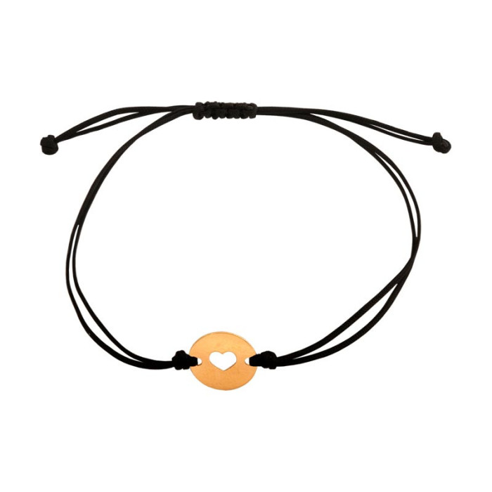 Złota bransoletka 585 AŻUROWE SERDUSZKO 0,20g Złota bransoletka 585 AŻUROWE SERDUSZKO 0,20g