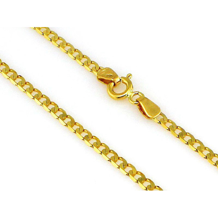 ZŁOTY ŁAŃCUSZEK 585 PANCERKA 45 cm 1.58 G
