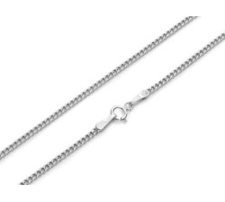 Srebrny łańcuszek 925 splot pancerka 50 cm