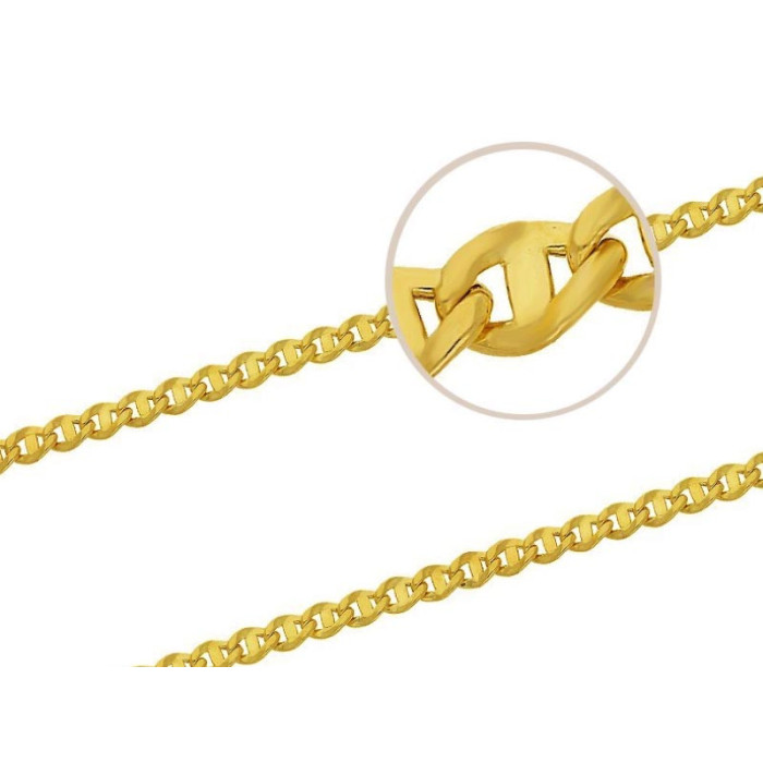 Złoty łańcuszek 585 SPLOT GUCCI 50 cm 5,16g Złoty łańcuszek 585 SPLOT GUCCI 50 cm 5,16g