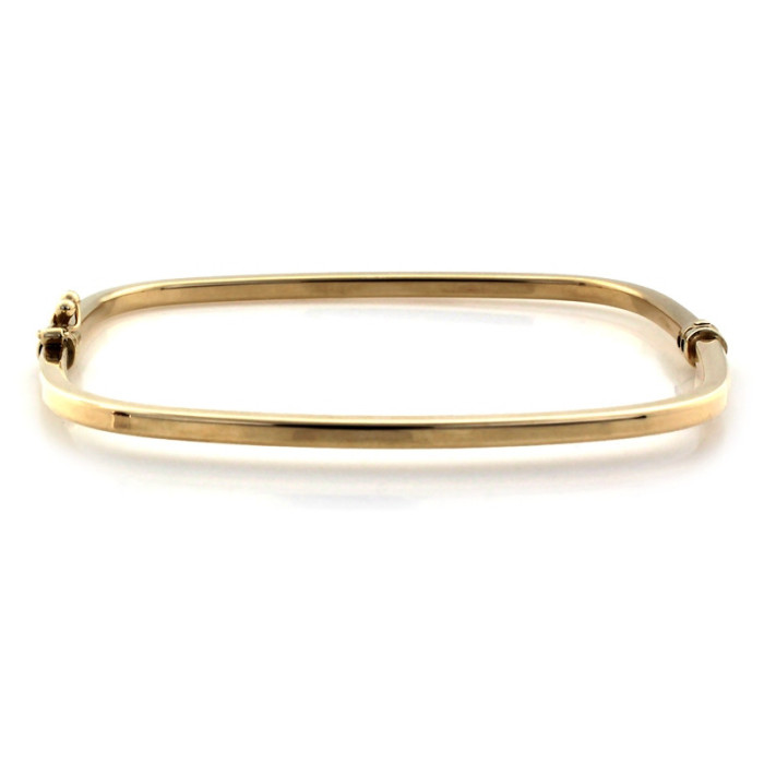 Złota bransoletka 585 KWADRATOWA bangle 5,7g Złota bransoletka 585 KWADRATOWA bangle 5,7g