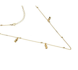 Srebrny naszyjnik 925 choker z dzwoneczkami