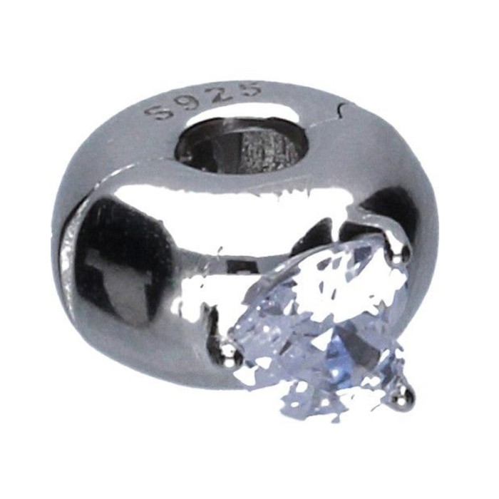 Srebrna zawieszka 925 bead serce pielęgniarka 1,93g Srebrna zawieszka 925 bead serce pielęgniarka 1,93g