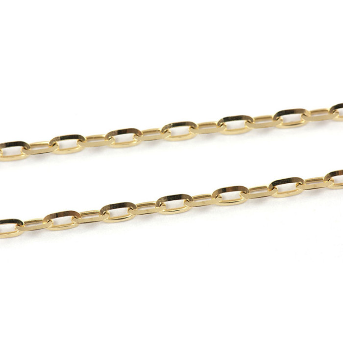Złoty łańcuszek 585 ankier pełny 60cm 2,99g Złoty łańcuszek 585 ankier pełny 60cm 2,99g