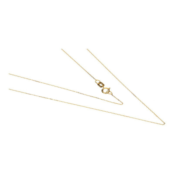 Złoty łańcuszek 585 splot ankier 45 cm 0,57 g Złoty łańcuszek 585 splot ankier 45 cm 0,57 g