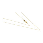 Złoty łańcuszek 585 splot ankier 45 cm 0,57 g