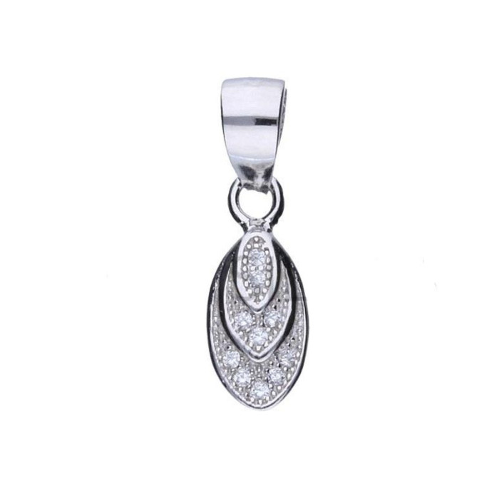 Srebrna zawieszka 925 ELEGANCKA Z CYRKONIAMI 0,94g Srebrna zawieszka 925 ELEGANCKA Z CYRKONIAMI 0,94g