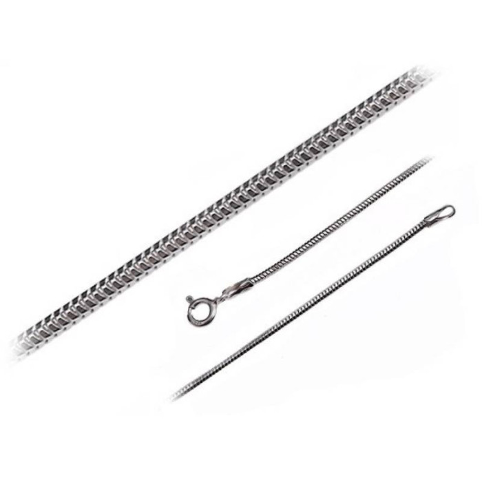 Srebrny łańcuszek 925 linka 45 cm Srebrny łańcuszek 925 linka 45 cm