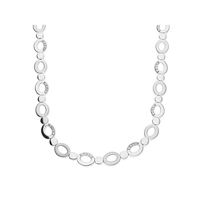Srebrny naszyjnik 925 ELEGANCKA KOLIA CYRKONIE Srebrny naszyjnik 925 ELEGANCKA KOLIA CYRKONIE