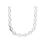 Srebrny naszyjnik 925 ELEGANCKA KOLIA CYRKONIE