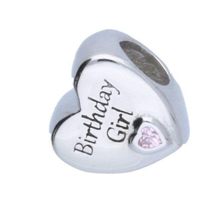 Srebrna zawieszka 925 bead serce 2,36g Srebrna zawieszka 925 bead serce 2,36g