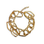 Naszyjnik choker z dużych ogniw łańcuch