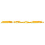 Złoty łańcuszek 585 SINGAPUR Z BLASZKĄ 45 cm 1,30g
