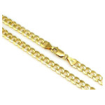 Złoty łańcuszek męski 585 splot pancerka 60 cm 27,28 g
