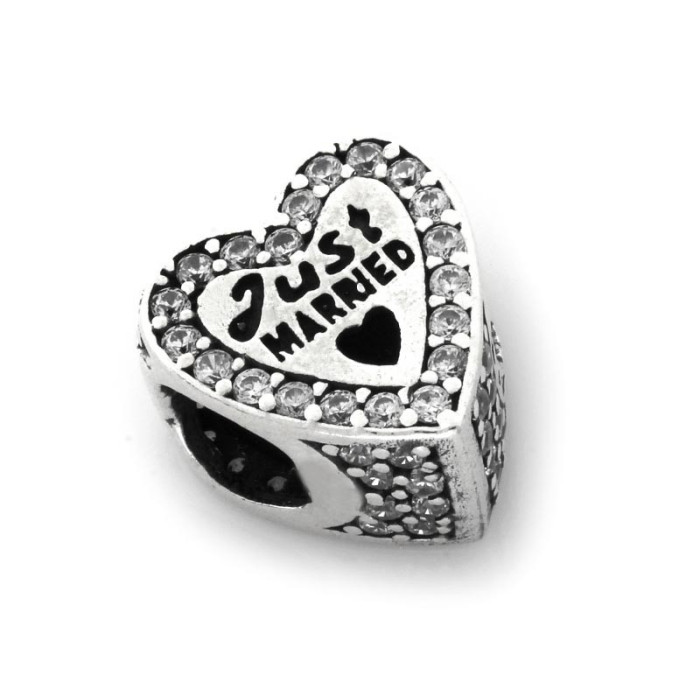Srebrna zawieszka 925 NAPIS JUST MARRIED 2,45g Srebrna zawieszka 925 NAPIS JUST MARRIED 2,45g