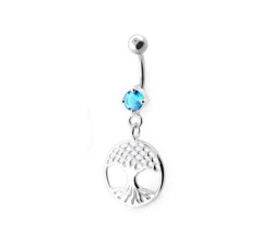 kolczyki 925 piercing gładkie