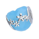 Srebrna zawieszka 925 bead kwiatek 2,45g