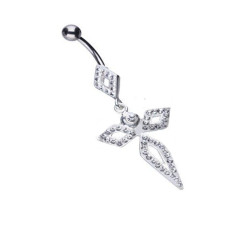 kolczyki 925 piercing bez cyrkonii