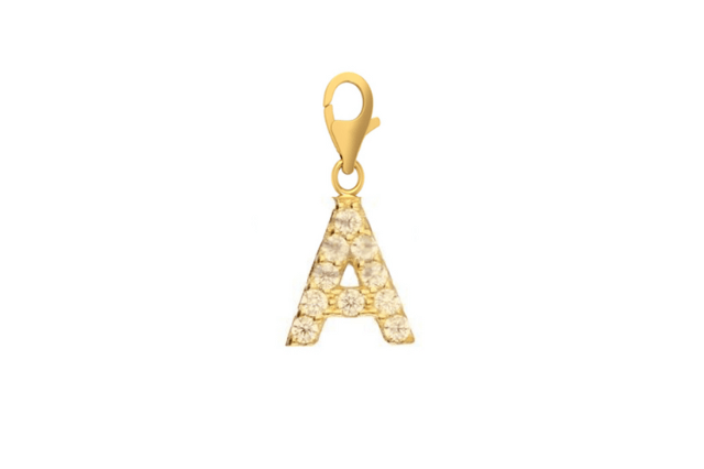 złota zawieszka charms